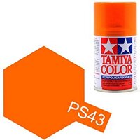 Tamiya PS-43 Trans Orange     Spray Can P/C