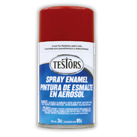 Testors Gloss Dark Red     Enamel Spray 85g