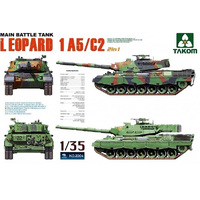 Takom Main Battle Tank Leopard 1 A5/ C2 2in1   1/35