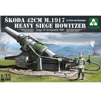 Takom Skoda 42cm M1917 Heavy Siege Howitzer 1/35