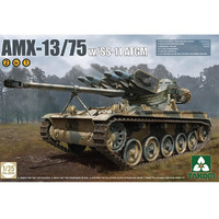 Takom French Light Tank AMX-13/75 With SS-11 2in 1  1/35