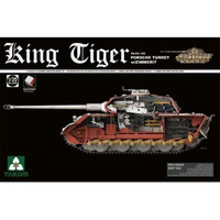 Takom Sd.kfz.182 King Tiger Porsche Turret W. Zimment   1/35