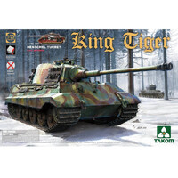 Takom King Tiger Henschel Turret W/ Interior Without Zimmerit Kit 1/35