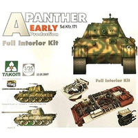 Takom WWII German Medium Tank Sd.Kfz.171 Panther A Full Interior 1/35