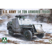 Takom US Army 1/4 Ton Armoured Truck Kit 1/35