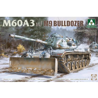 Takom M60A With M9 Bulldozer Plastic Model Kit  1/35