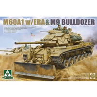 Takom M60A1 With ERA & M9 Bulldozer    1/35