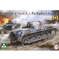 Takom Pz. Kpfw. I Ausf. A & Pz. Kpfw. I Ausf. B (1+1)     1/35