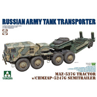 Takom MAZ-537G Tractor W/ CHMAP-524G Semi Trailer 1/72