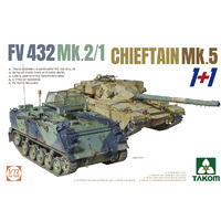 Takom FV 432 MK.2/1 + Chieftain MK.5 Model Kit 1/72