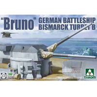 Takom German Battleship Bismark Turret Bruno  1/72
