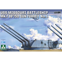 Takom USS Missouri Battleship MK.7 16/50 Gun Turret No.1t 1/72