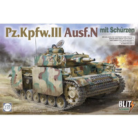 Takom Pz.kpfw.iii Ausf.N Mit Schurzen 1/35