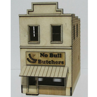 Trackside Butcher Store HO