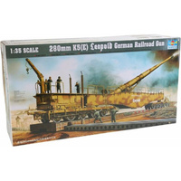 Trumpeter K5E 250mm Leopold Railroad Gun 1/35