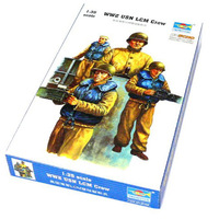 Trumpeter Lcm Crew Ww2 1/35