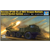 Trumpeter 01026 Russian 9P140 TEL of 9K57 Uragan Multiple Launch Rocke 1/35