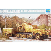 Trumpeter German 3.7cm Flak 43 Sdkfz7/2 Ey 1/35