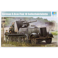 Trumpeter 8.8Cm Flak 18 Selbstfahrlafette 1/35