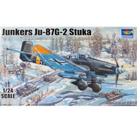 Trumpeter Unkers Ju-87G-2 Stuka Plastic Model Kit 1/24