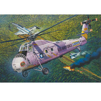 Trumpeter HH-34J USAF Combact Rescue Re Edition Model Kit  1/48