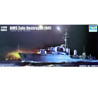 Trumpeter Hms Zulu Destroyer 1941 1/350