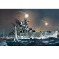 Trumpeter Italian Heavy Cruiser Fiume Plastic Kit 1/350