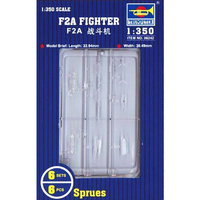 Trumpeter F2A Fighter 6pc Per Box 1/350