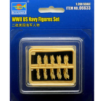 Trumpeter  WWII Us Navy Figures Set 1/200