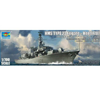 Trumpeter HMS Type 23 Frigate Kent ( F78) Model Kit  1/700