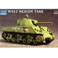 Trumpeter M4A3 Medium Tank 1/72