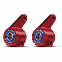 Traxxas Steering Blocks Red (2)