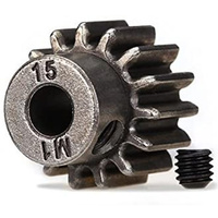 Traxxas Gear, 15T Pinion (Fits 5Mm Shaft)/ Set Screw