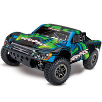 Traxxas Slash Ultimate 4X4 Brushless Short Course Race Truck - Green