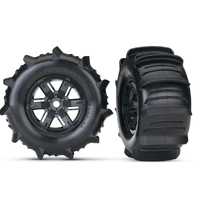 Traxxas Tyres & Wheels, Assembled (left & Right) (2)