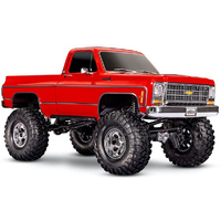 Traxxas TRX-4 1979 Chevrolet Cheyenne K10 RC Crawler Red 1/10