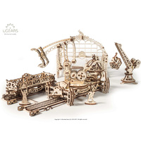 Ugears 70023 Wooden Rail Mounted Manipulator (354 Pce )