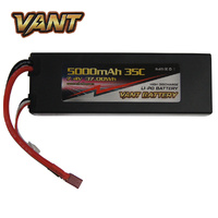 Vant Lipo 5000   7.4v    35c    (25x48x140) Deans Plug