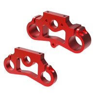 Venom Vmx Triple Clamp Set Alloy Red