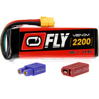 Venom 25004 30C 4S 2200mah 14.8v Lipo UNI 2.0-A