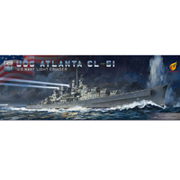 Very Fire USS Atlanta CL-51 Model Kit  1/350
