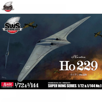 Zoukei Mura SWS72-144-01 Horten Ho 229 Flying Wing 2 Kits 1/72 And 1/144