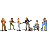 Woodland Scenics Figures Jug Band (HO)