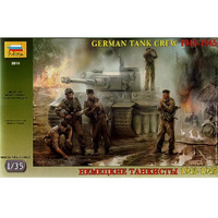 Zvezda German Tank Crew Wwii Late(1943-1945) 1/35