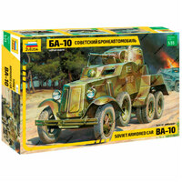 Zvezda Soviet Armored Car Ba-10 1/35