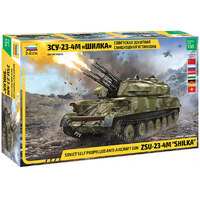 Zvezda ZSU-23-4M Shilka Soviet Self Propelled Anti-aircraft Gun 1/35