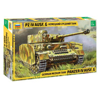 Zvezda Panzer IV Ausf Model Kit  1/35