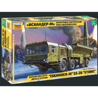 Zvezda Iskander Ballistic Missile Launcher Model Kit 1/72