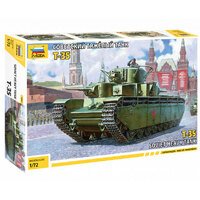 Zvezda T-35 Soviet Heavy Tank WWII Kit  1/72