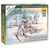 Zvezda Soviet Skiers 1/72